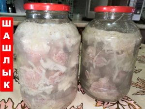 Шашлык на газированной воде. Как быстро замариновать шашлык.