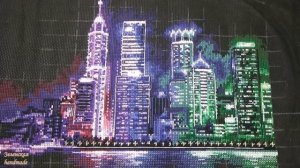 БЭК И ВЫКЛАДНУЮ НИТЬ ОСИЛИЛА. Выкладная нить. Коучинг. Бэкстич. Ночной город. Мои впечатления.