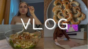 VLOG про похудение, рецепт очень вкусного цезаря