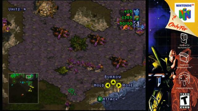 (N64) Starcraft 64 Zerg Campaign mission 9 HDRetrovision смотреть онлайн