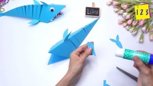 Moving Paper Shark | Paper Crafts