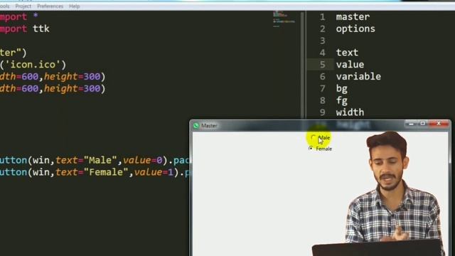 Python Tkinter Radiobutton - Tkinter Tutorial #6