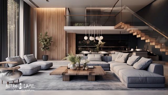 CONTEMPORARY - interior Design Style Explained by Retro Lamp смотреть онлайн