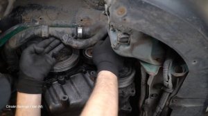 How to change serpentine belt on CITROËN BERLINGO M [TUTORIAL AUTODOC]