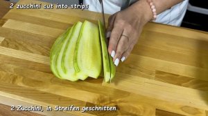 Braten Sie die Zucchini nicht an! Dieser Trick hat Hunderte von Hausfrauen fasziniert! Sehr lecker!