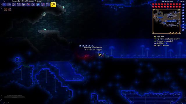 Играю в Террарию 1.4.1.2 - подготовка к хардмоду | Terraria [2021/01/18 - День 8]