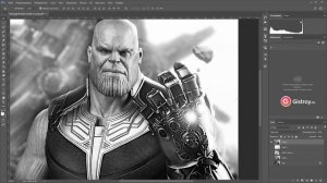 ПОДГОТОВКА ФОТО для лазерной гравировки | Танос | Marvel | Gistroy