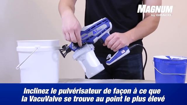 Magnum A5 Compact DS - Tutoriel : Préparation pour la pulvérisation смотреть онлайн