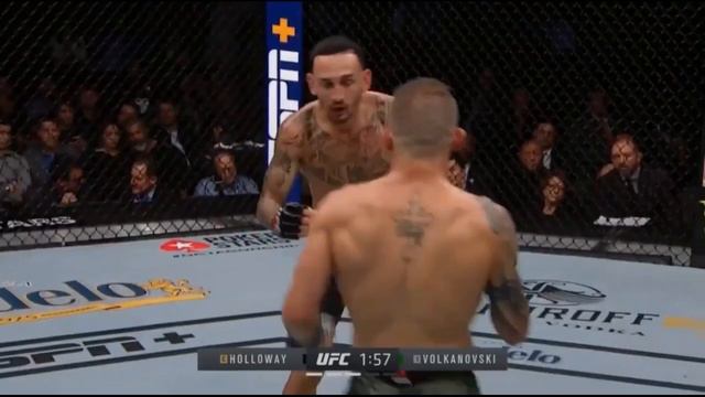Max Holloway vs Alexander Volkanovski 1 - Free Fight UFC 284