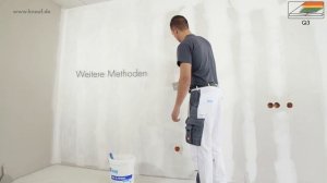 Knauf Spachtel - Qualitätsstufen