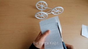 Dekoratif Masaüstü Bisiklet Kalemlik Yapımı / Paper Cycle Pen Stand - paper crafts