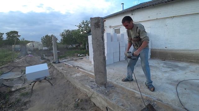 ПРИСТРОЙКА К ДОМУ НЕДОРОГО! СТЕНЫ ИЗ ГАЗОБЛОКОВ ЗА 5 ДНЕЙ! смотреть онлайн