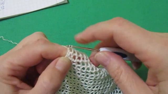 ОВАЛЬНАЯ САЛФЕТКА С ЛИСТОЧКАМИ И ФИЛЕЙНОЙ СЕТКОЙ. ЧАСТЬ 2