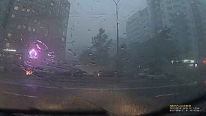 Тюмень, гроза 18 июня 2017