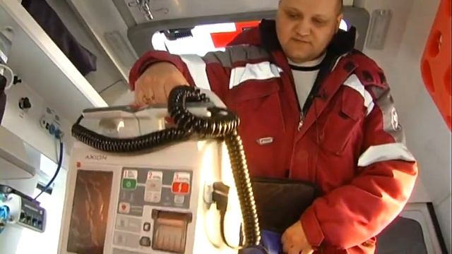 Новый автомобиль скорой медицинской помощи в МСЧ №128