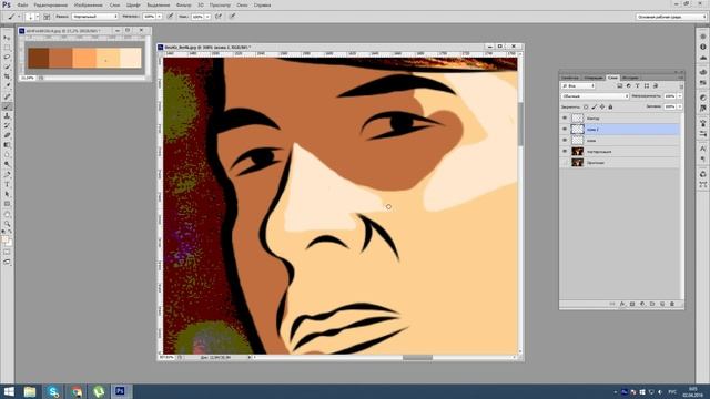 Рисуем портрет в стиле GTA 5 смотреть онлайн