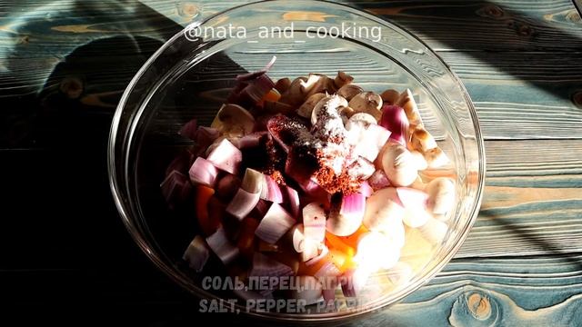 Быстрый, вкусный ужин/Свиные ребрышки с овощами!