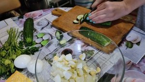 Вкусный и быстрый салат за 5 минут