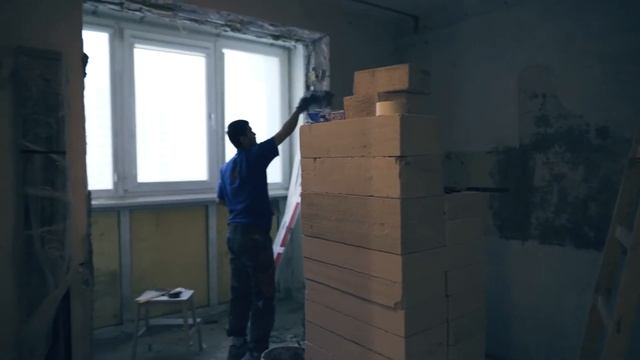 Ремонт квартиры 122 метра на Волжском бульваре. СК ЭЛИТ смотреть онлайн