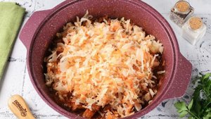 Классический бигус из квашеной капусты