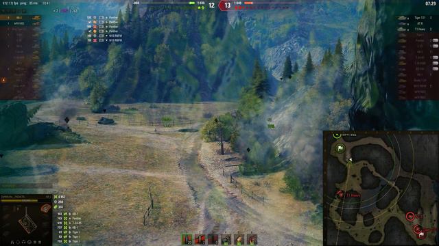 6301 DMG Вот, Что Случается когда КВ-2 Берет Сильный Игрок в World of Tanks! смотреть онлайн