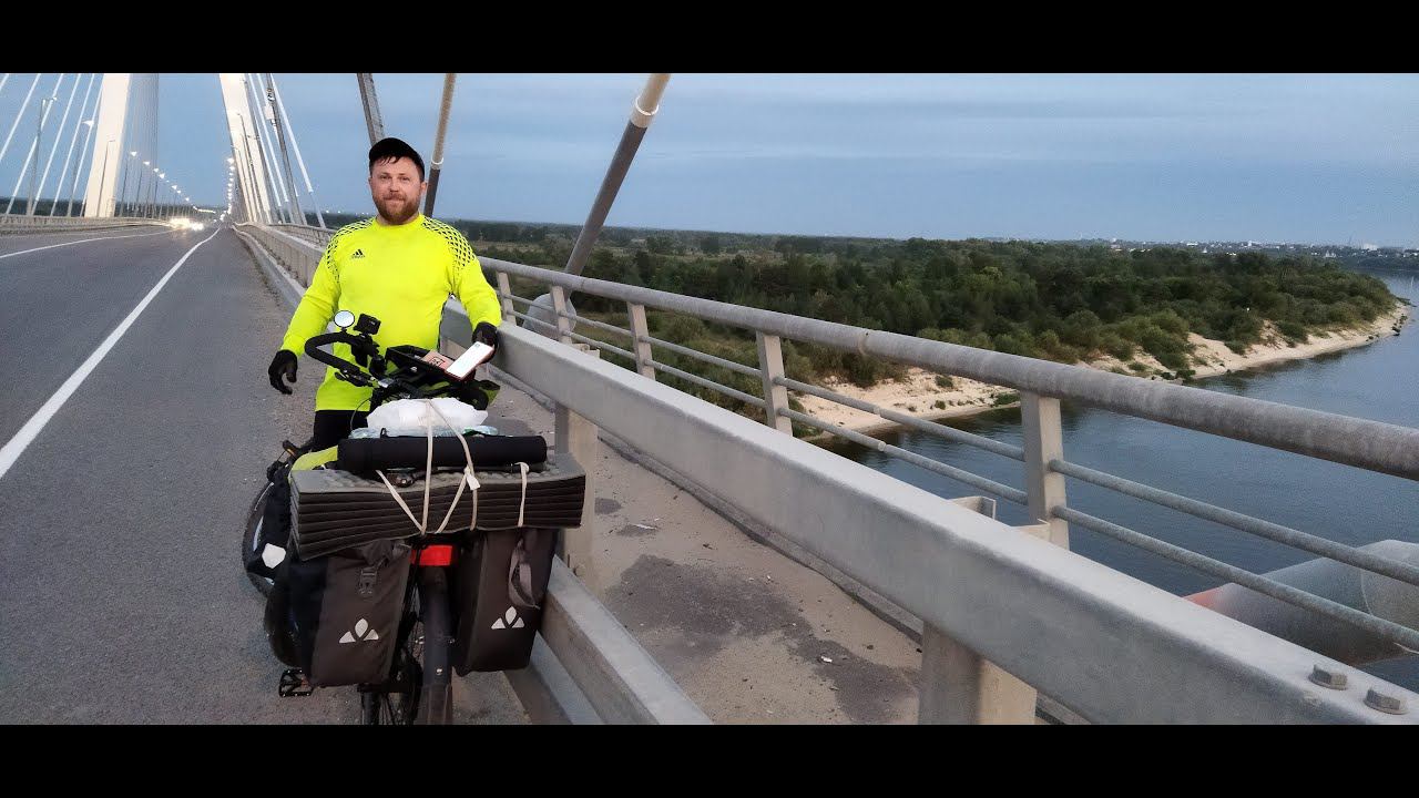 На велах в Муром через Мещеру 200км 2 дня. Туринг и кроссКантри. Ночуем у Оки. смотреть онлайн