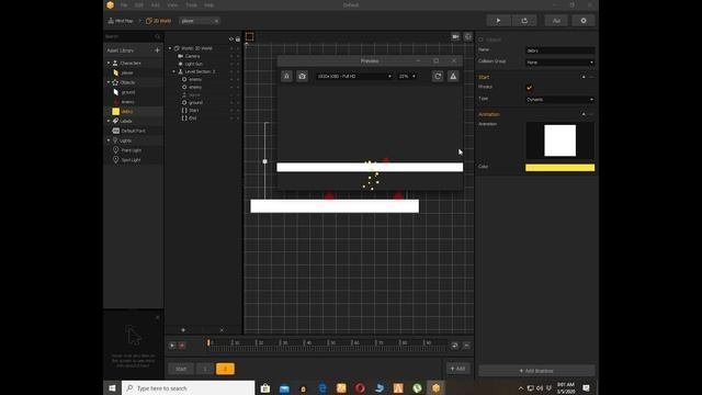BUILDBOX 3 How To Make 2D Platformer Game Basic Movements, Jumping And Coin Selection 2020