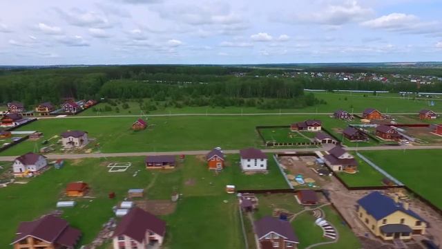 КП Янтарный с высоты птичьего полёта