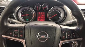 Opel mokka (4*4) Опель мокка приборная панель момент запуска двигателя