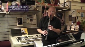 Yamaha WX11 Digital Wind Instrument Played by Roger Hagarty