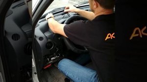 Проекция на лобовое стекло.