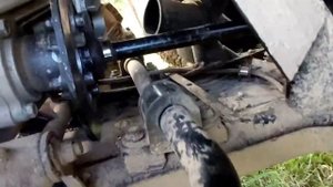 Балтмоторс 500. Вал привода заднего моста.