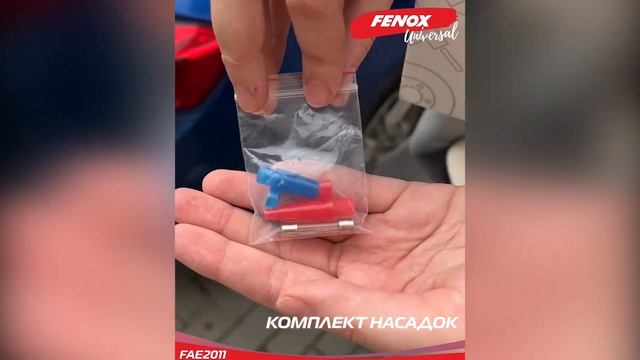 Компрессор с цифровым табло и электрическим освещением FENOX FAE2011 смотреть онлайн