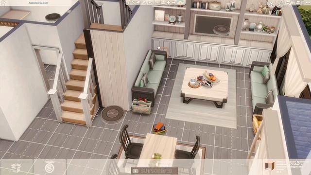 •Большой семейный дом│Строительство│SpeedBuild│NO CC│The Sims 4│TS4•