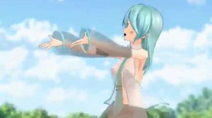 【 MMD - R18 】 愛言葉Ⅲ フル透けーる 仕事を選べないミクさん ( Hatsume Miku - Who Can't Choose Work )