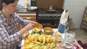 КАК ПРИГОТОВИТЬ ЦВЕТЫ ТЫКВЫ ? FIORI DI ZUCCA ?