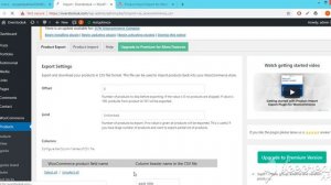 Wordpress Import and Export Woocommerce products CSV