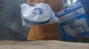 LANCER 4G13 EL 98 Car Maintenance,Thermostat, thermoswitch, airfilter, & radiator hose replacement