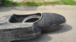 Купил редкую коляску "Дюна" для мотоцикла Pannonia