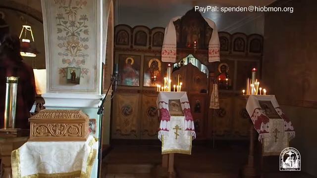 Вечерня, воскресенье 6-ое по Пасхе смотреть онлайн