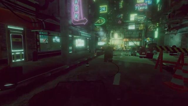 VR Cyberpunk City