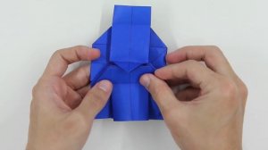 How to make an origami Darth Vader (Star Wars)