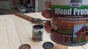 ✓Wood protect. Чем пропитать бревна, брус, брусок и т.д.