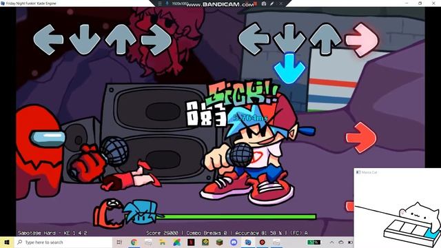 Your a bit sus | among us sus fnf смотреть онлайн