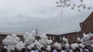 Минута молчания у Бесланской школы, 3.09.2010