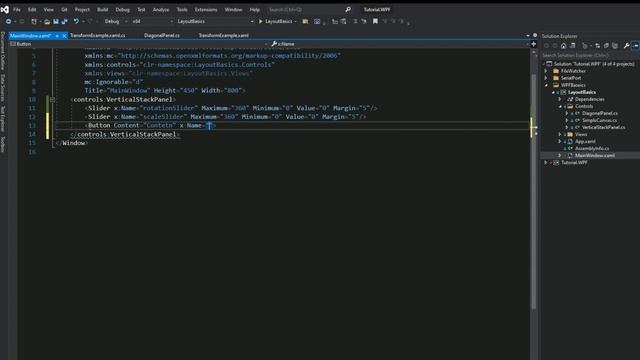 XAML Схемы (Layout) часть 3 : Transform, Matrix, Render, Layout XAML Optimization
