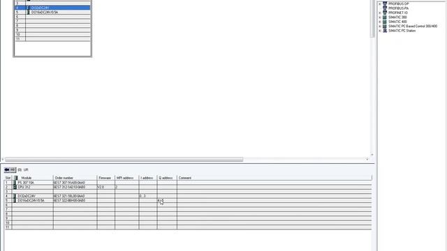 1. Simatic manager S7. Подготовка к программированию. смотреть онлайн