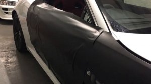 Jaguar XK RS Matt Black Vinyl Wrap
