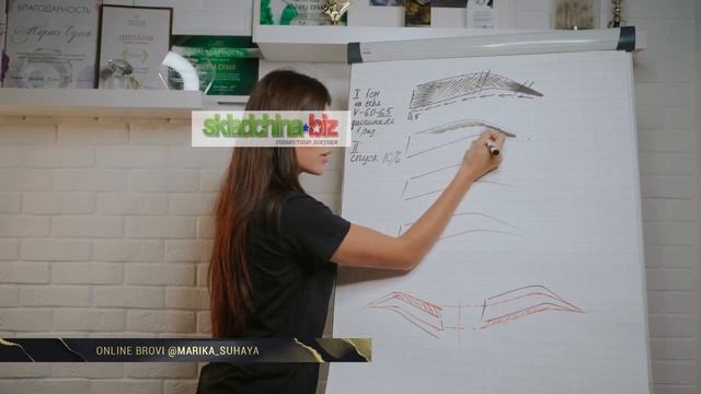 Онлайн курс: Брови - Перманентный макияж / Марика Сухая - Урок 9.1 Перманентный макияж бровей