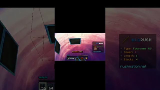 50 Block clutch with 30 FOV in Minecraft Bedrock Edition смотреть онлайн